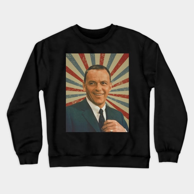 Frank Sinatra Crewneck Sweatshirt by LivingCapital 